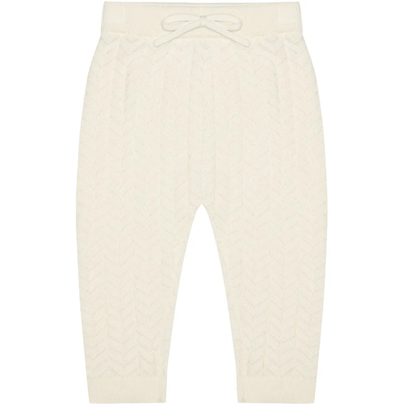 FUB Ecru Baby Zigzag Pants
