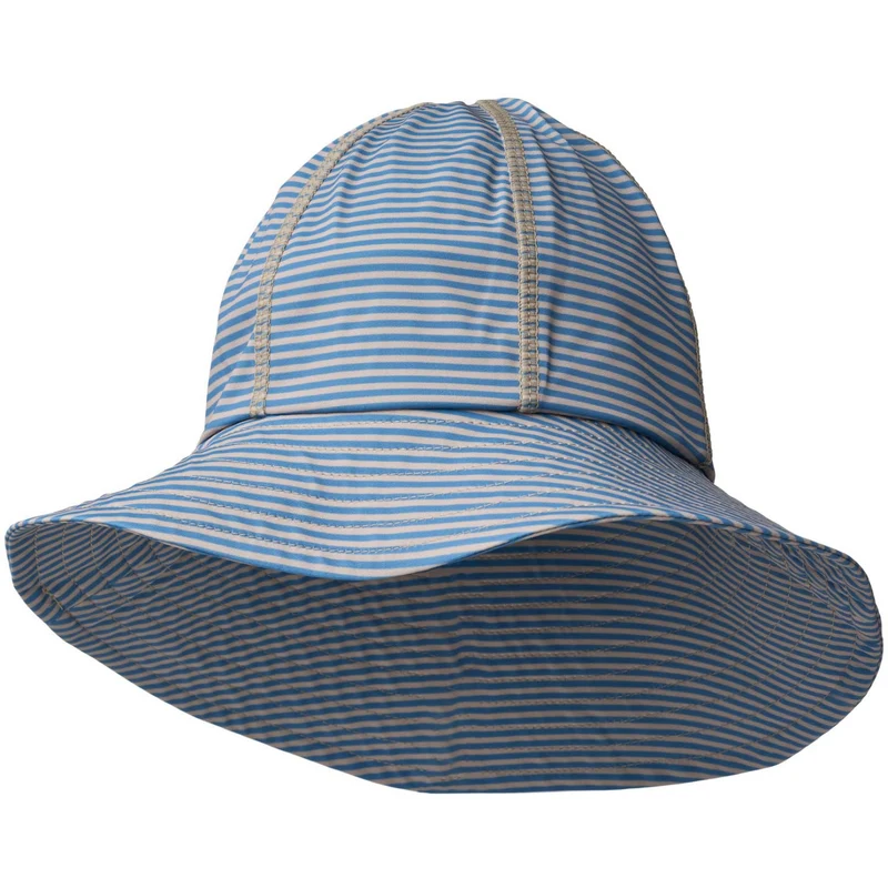 Wheat Blue Swim Stripe UV Sun Lue Bora