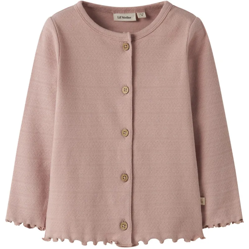 Lil'Atelier Misty Rose Nmfdimia Ls Slim Card Lil