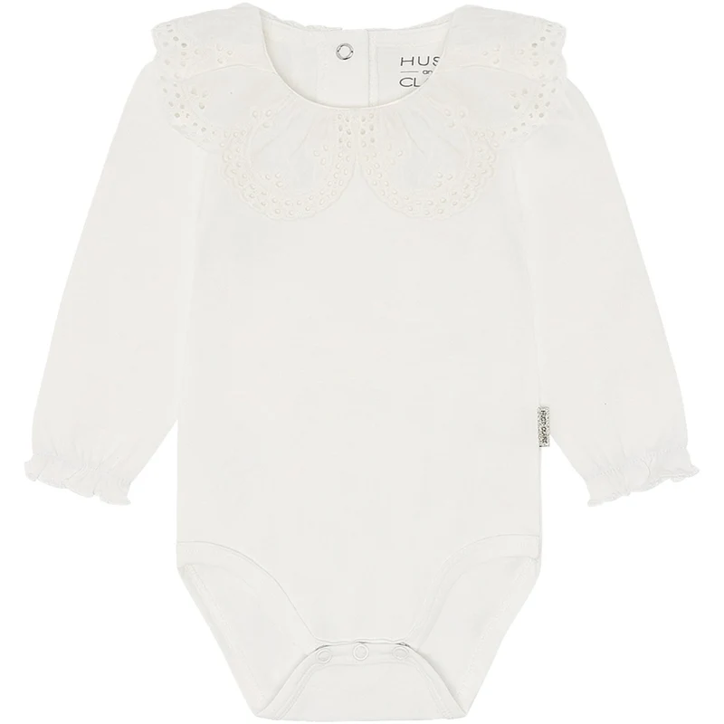 Hust & Claire Ivory Britt Woven Halsbånd