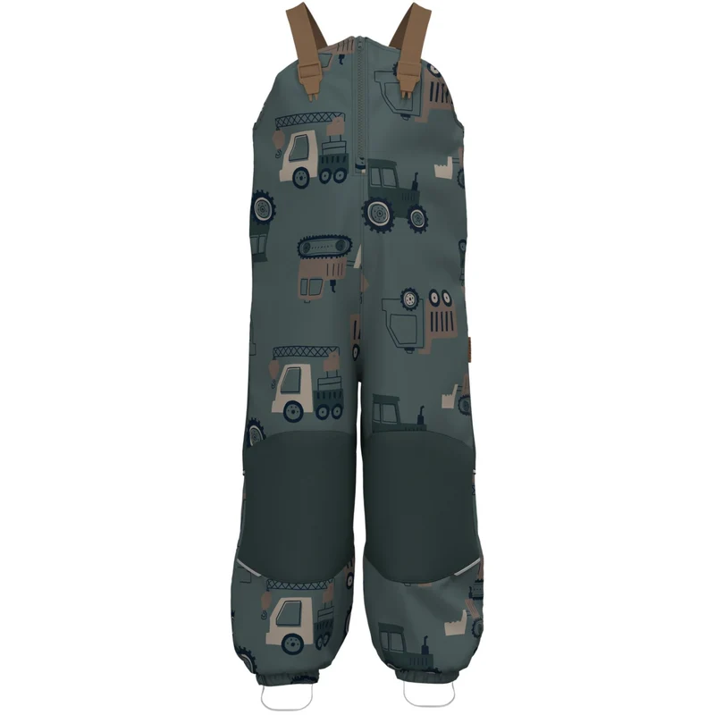 Name It Balsam Green Machines Nmmalfa08 Softshell Smekke Bukser Aop Fo