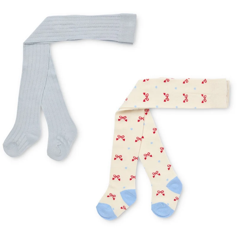 Flöss Bow 2-pack Vera Strømpebukser 2-pack