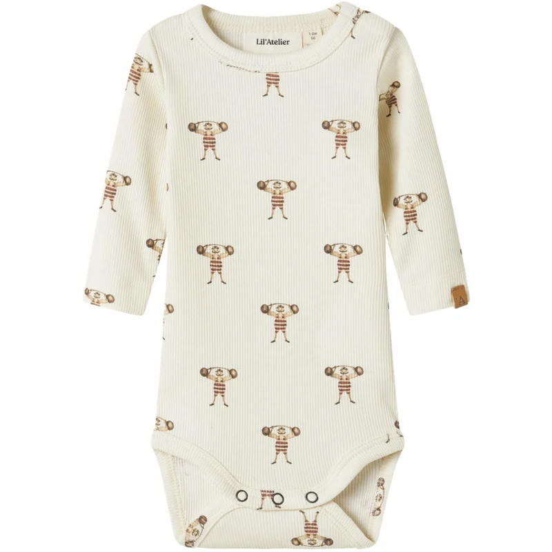 Lil'Atelier Turtledove Strong Man Nbmgavo Emo Ls Slim Body Lil