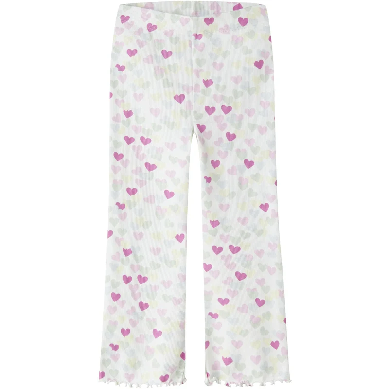 Name It Cloud Dancer Random Hearts Nmfvemia Bukser