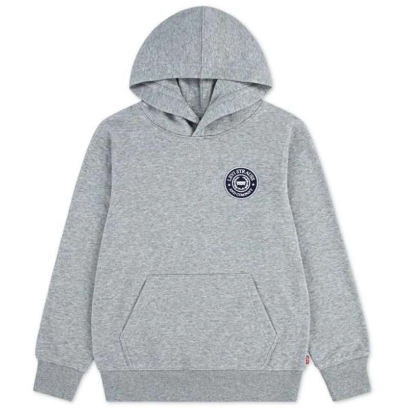 Levi's Grey Heather Lvb Modern Crest Hettegenser
