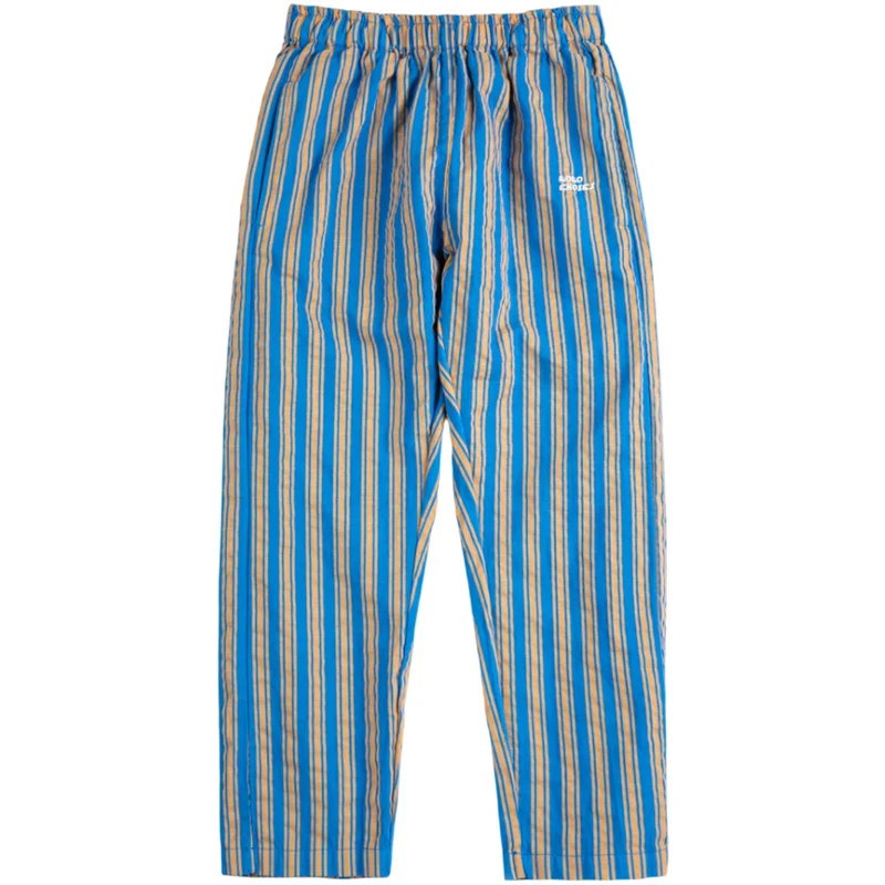 Bobo Choses Navy Blue New Hairline Woven Bukser