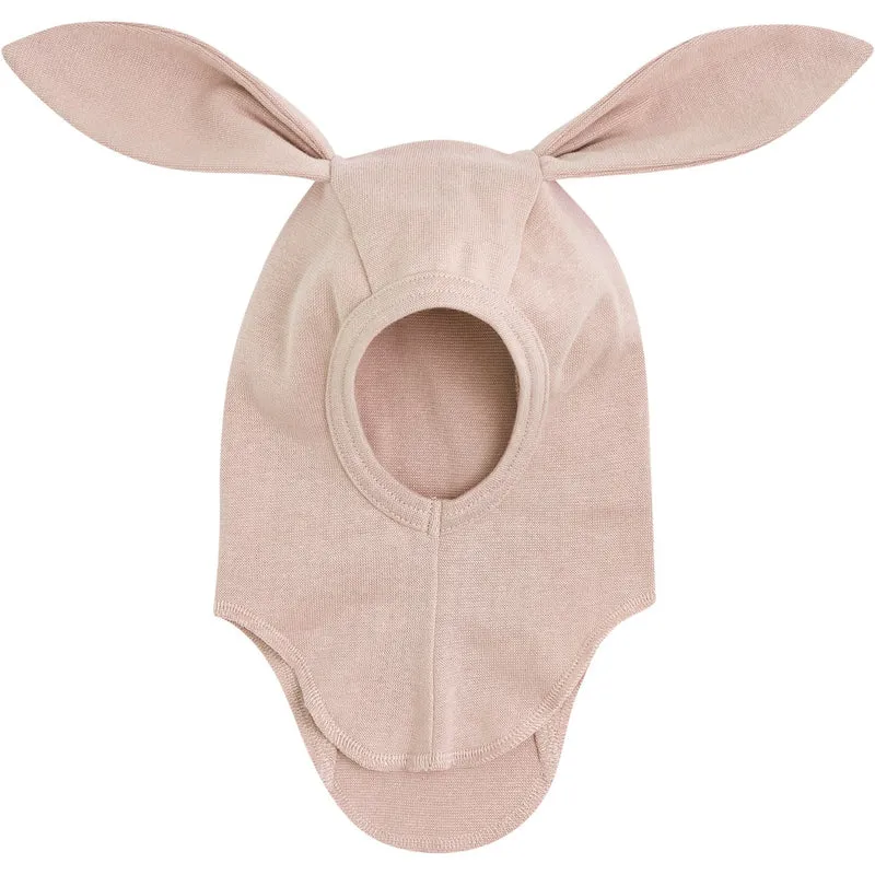 Huttelihut Peach Blush Elefantlue Ears Bomull Rib