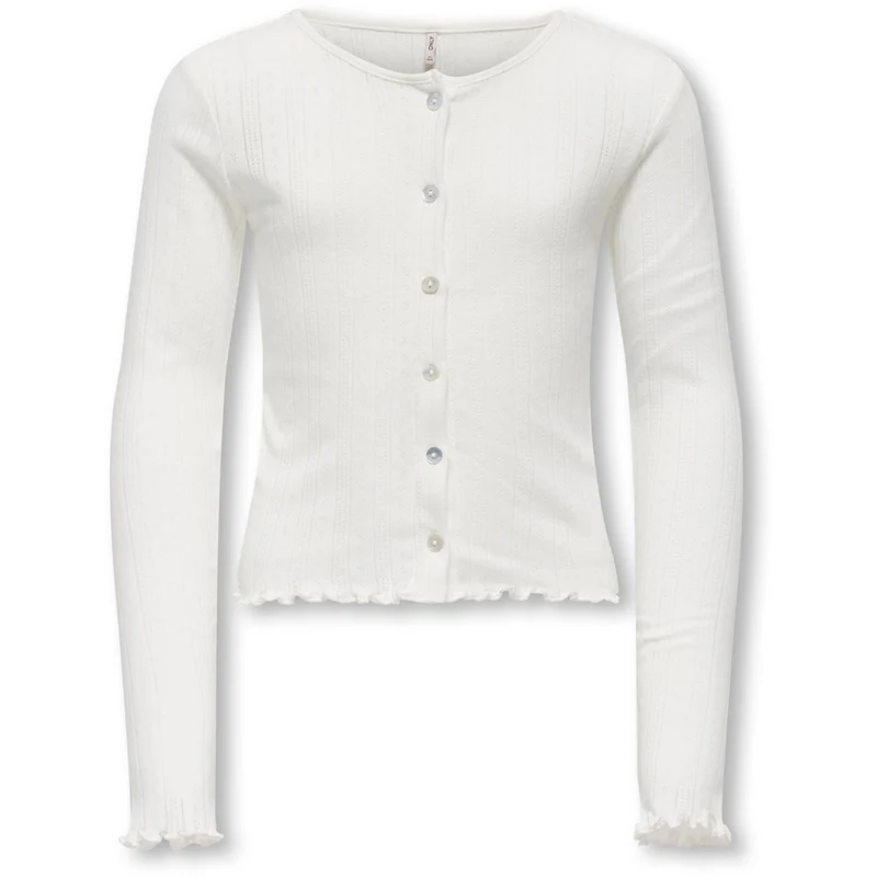 kids ONLY Cloud Dancer Kogsalsa Life L/S Cardigan Jrs