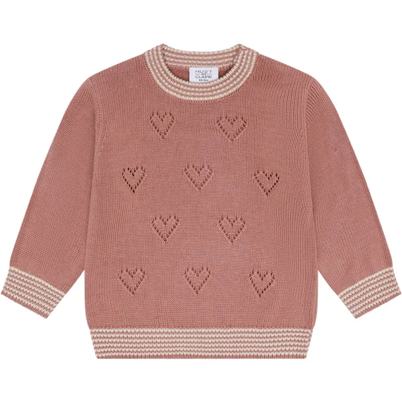 Hust & Claire Old Rosie Pos Strikk Heart