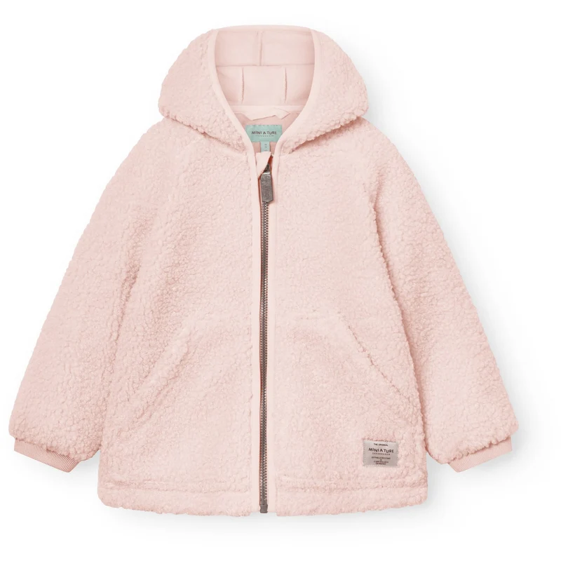 Mini A ture Shell Rose Matliff Teddyfleece Jacket. Grs