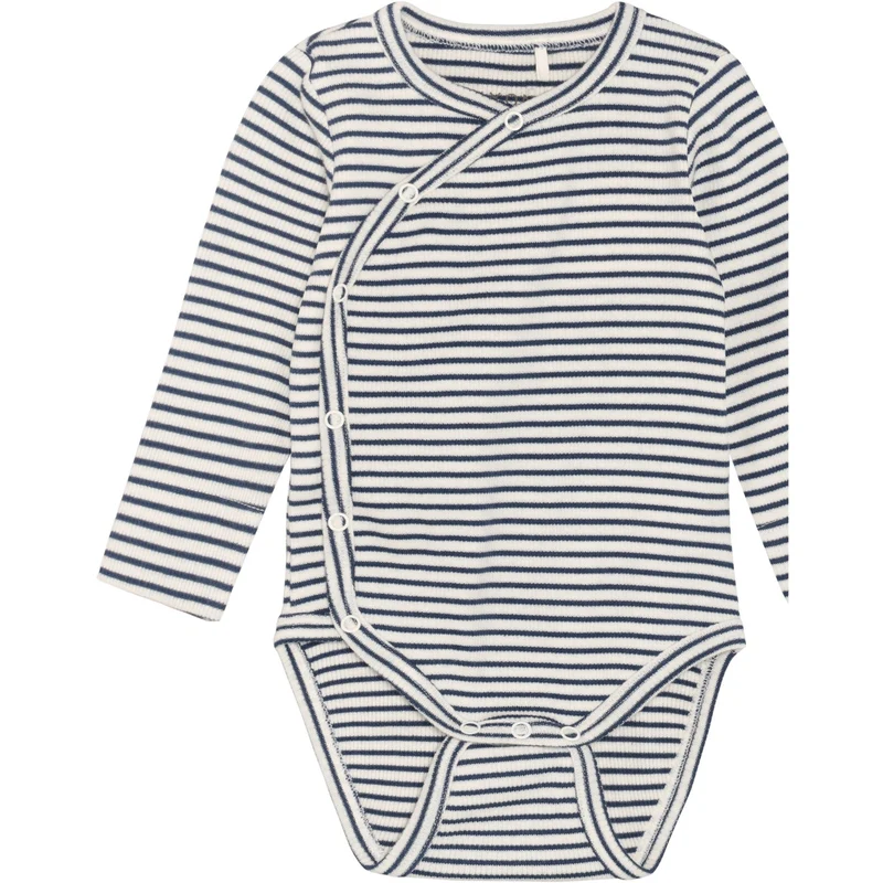 FIXONI Vintage Indigo Omslags Body Ls Rib