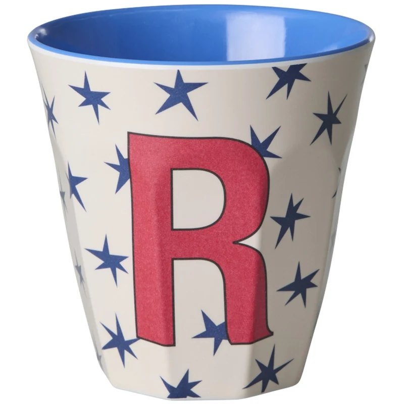 Rice Flowers Medium Melamin Kopp Med The Letter R