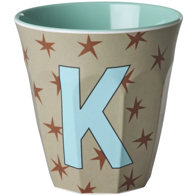 Rice Flowers Medium Melamin Kopp Med The Letter K