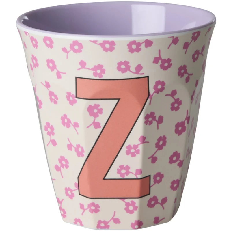 Rice Flowers Medium Melamin Kopp Med The Letter Z