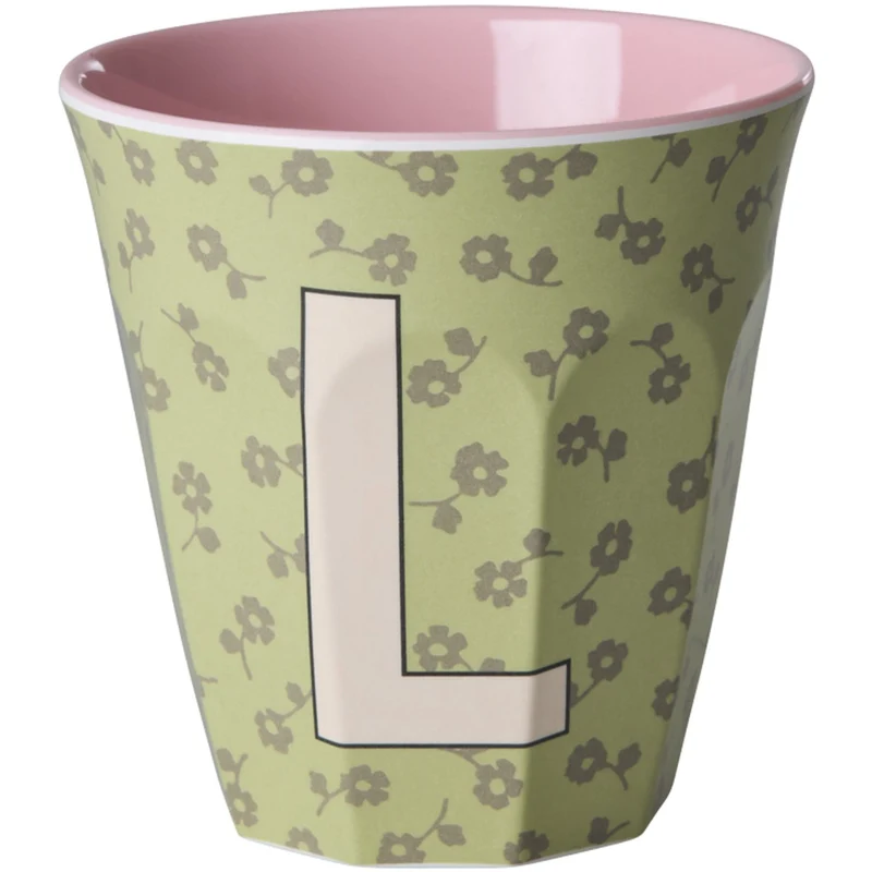 Rice Flowers Medium Melamin Kopp Med The Letter L