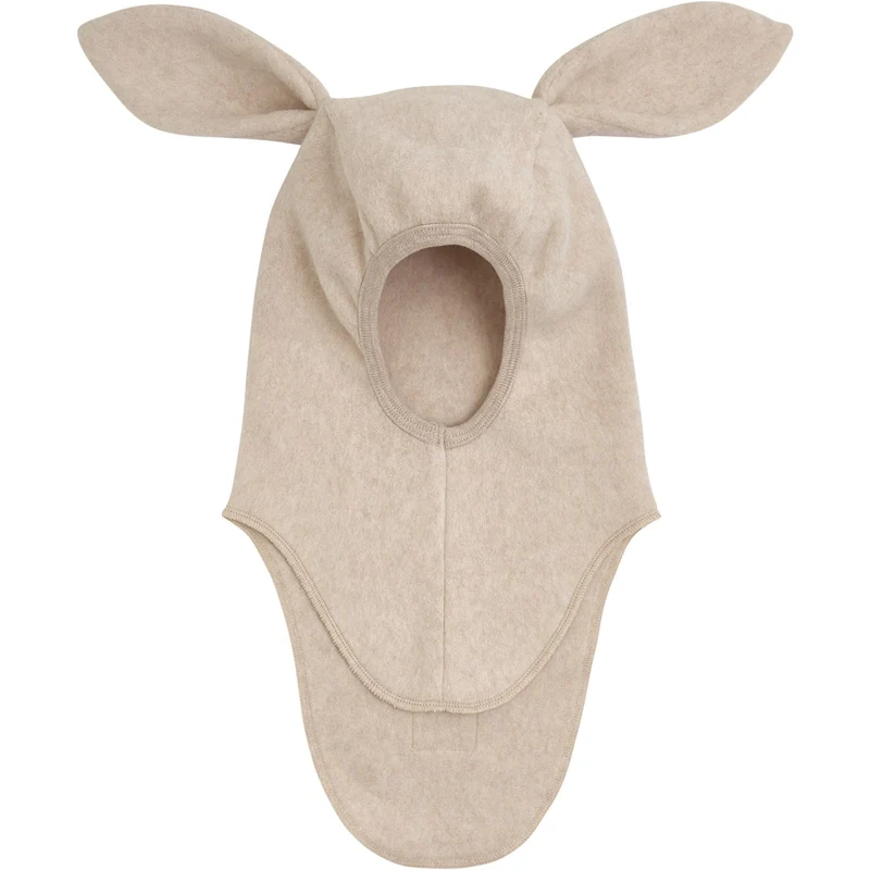Huttelihut Camel Melange Elefantlue Ears Bomull Fleece
