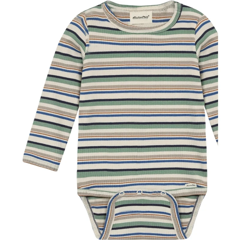 Minymo Lily Pad Body Ls Y/D Rib