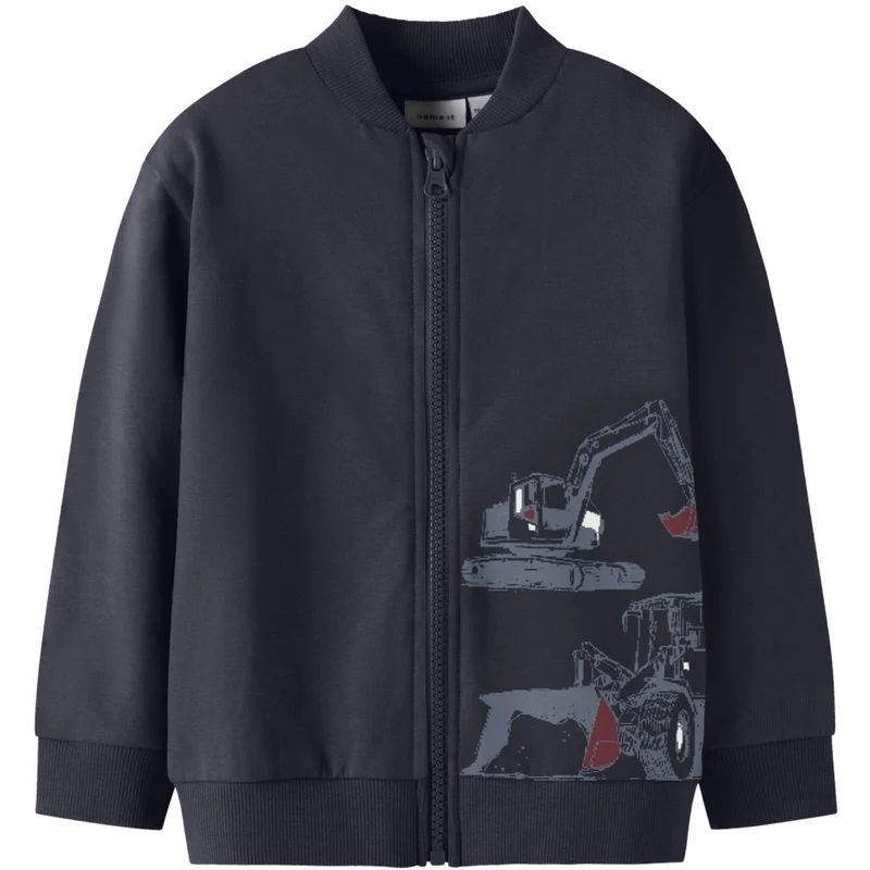 Name It Navy Blazer Nmmstorm Ls Nreg Sweat Card Bru Box