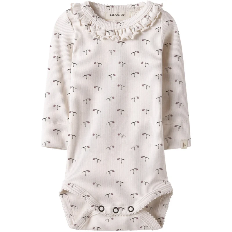 Lil'Atelier Almost Mauve Tulip Nbfgago Kis Ls Slim Body Lil