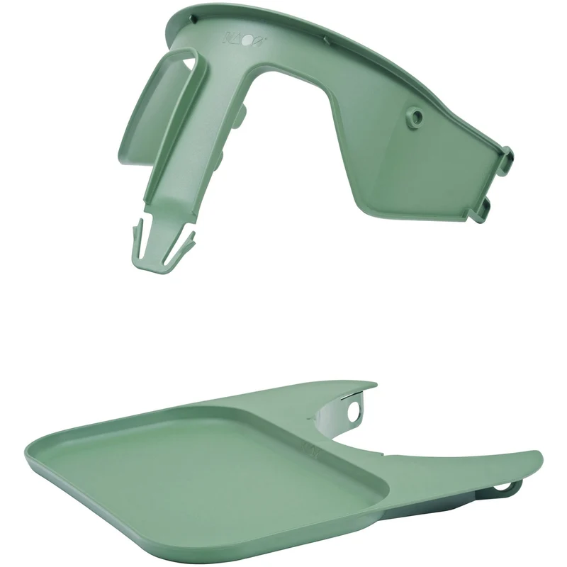 KAOS Mineral Green KLAPP® Safety Rail & Tray