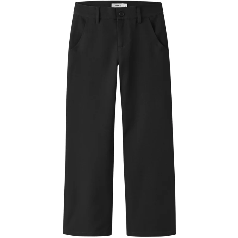 Name It Black Nkftenron Wide Bukser