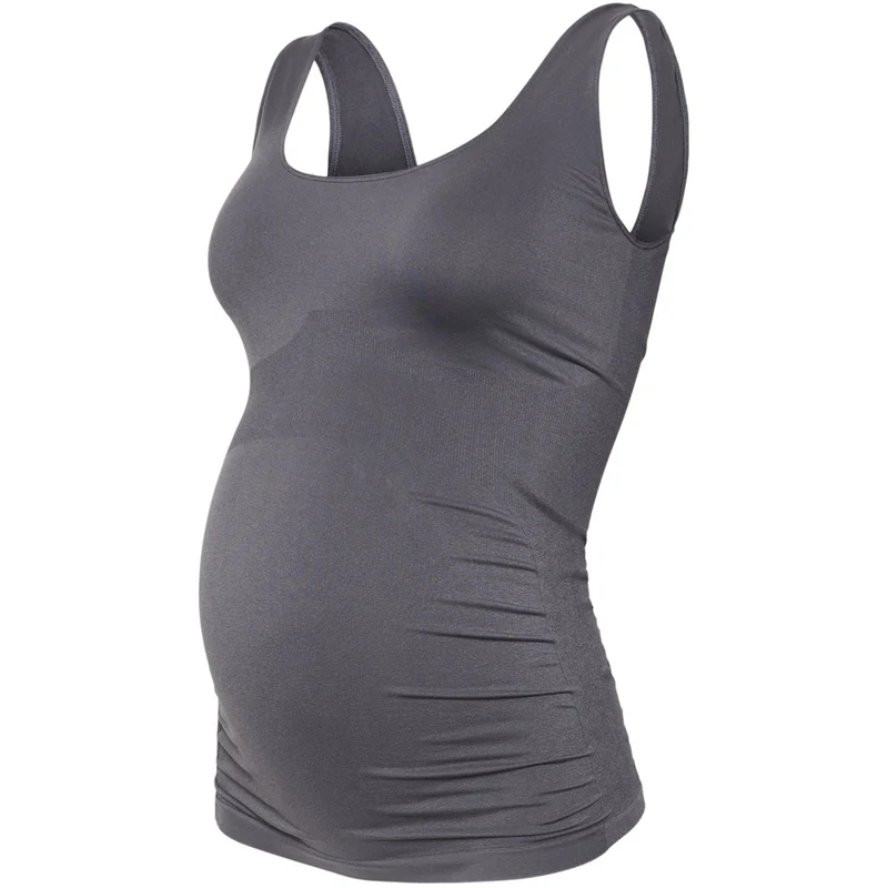 Mama;licious Asphalt Mlheal Tank Topp Noos A.