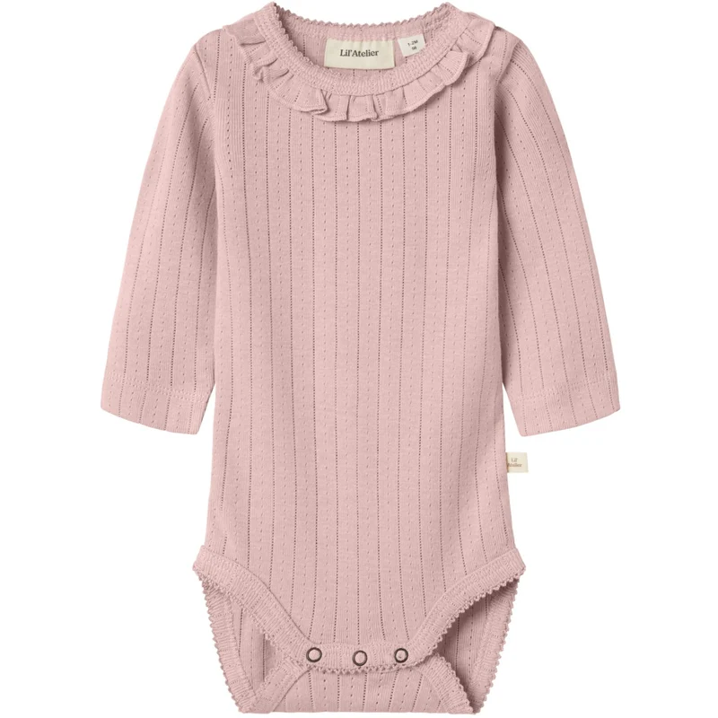 Lil'Atelier Misty Rose Nbfrachel Nis Ls Slim Body Lil Noos