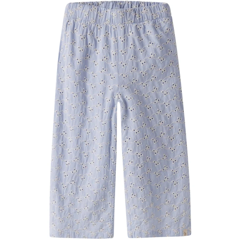 Lil'Atelier Zen Blue Nmftessie Wide Bukser Lil