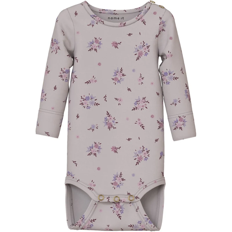 Name It Ashes Of Roses Nbfsimone Ls Slim Body