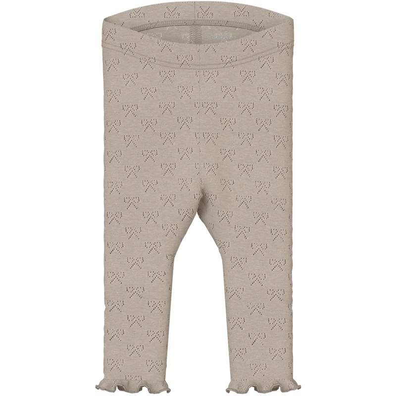 Name It Feather Gray Nbfsif Slim Leggings