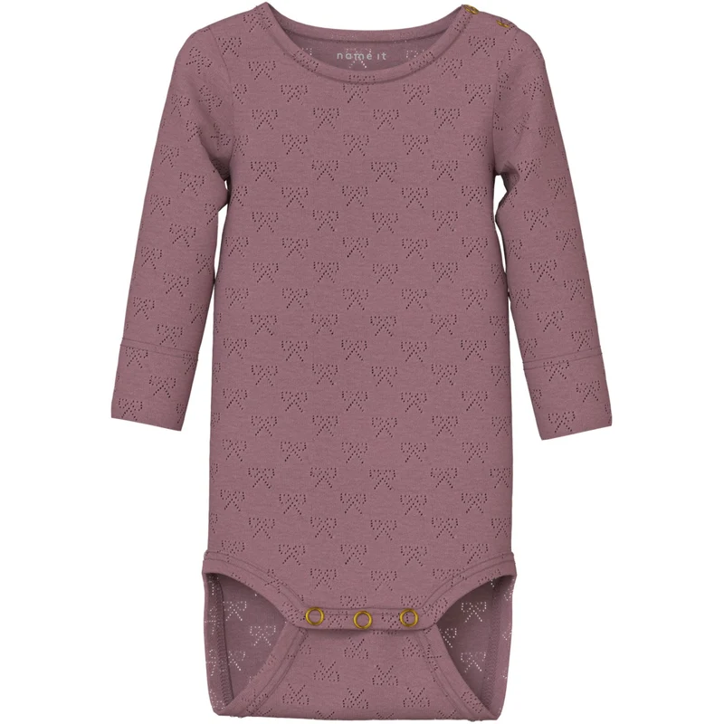Name It Wistful Mauve Nbfsif Ls Slim Body