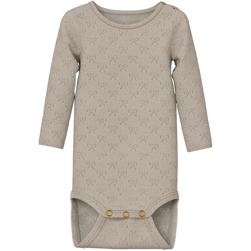 Name It Feather Gray Nbfsif Ls Slim Body