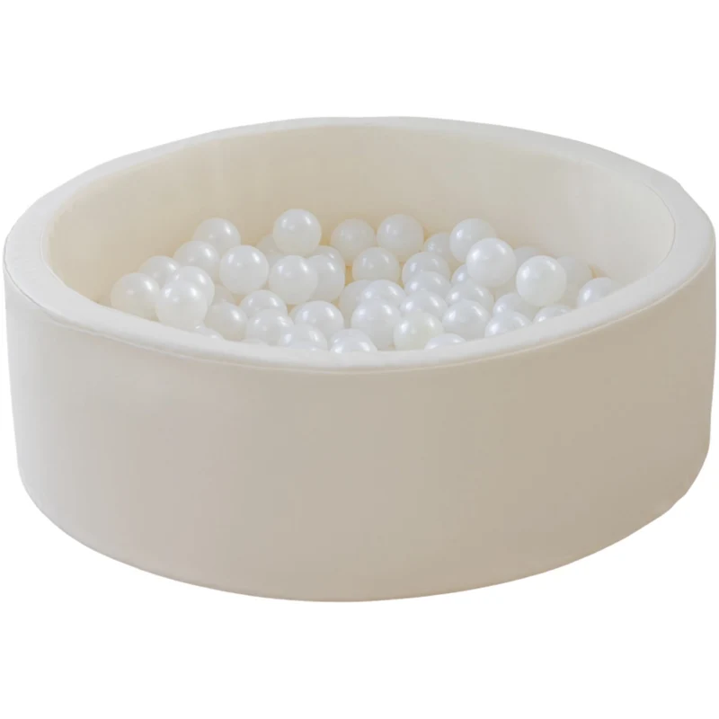 Tumble Time Vanilla Ball Pool i Vegan PU ø90cm 150 stk. Baller