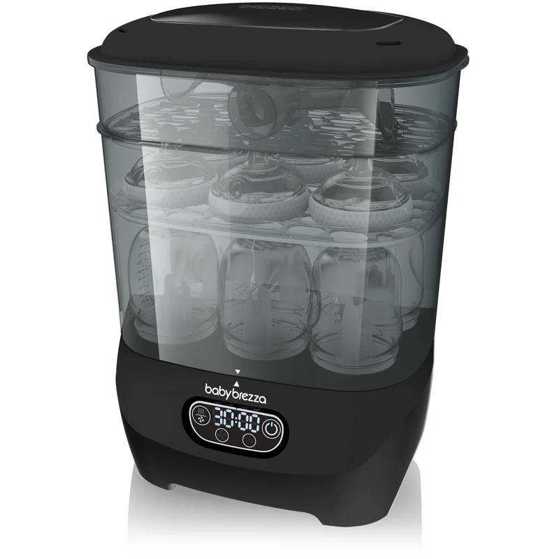 Baby Brezza Black Sterilizer Dryer Advanced