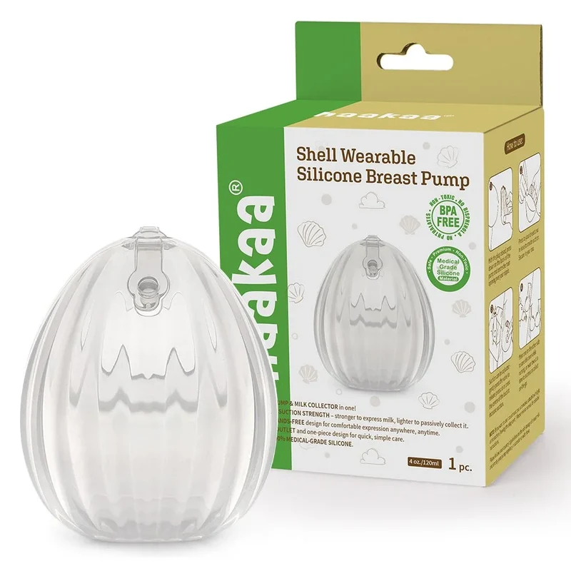 Haakaa Clear Shell Wearable Brest Pump 120ml