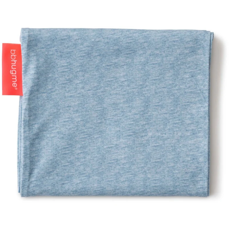bbhugme Blue Melange Nursing Pute Cover