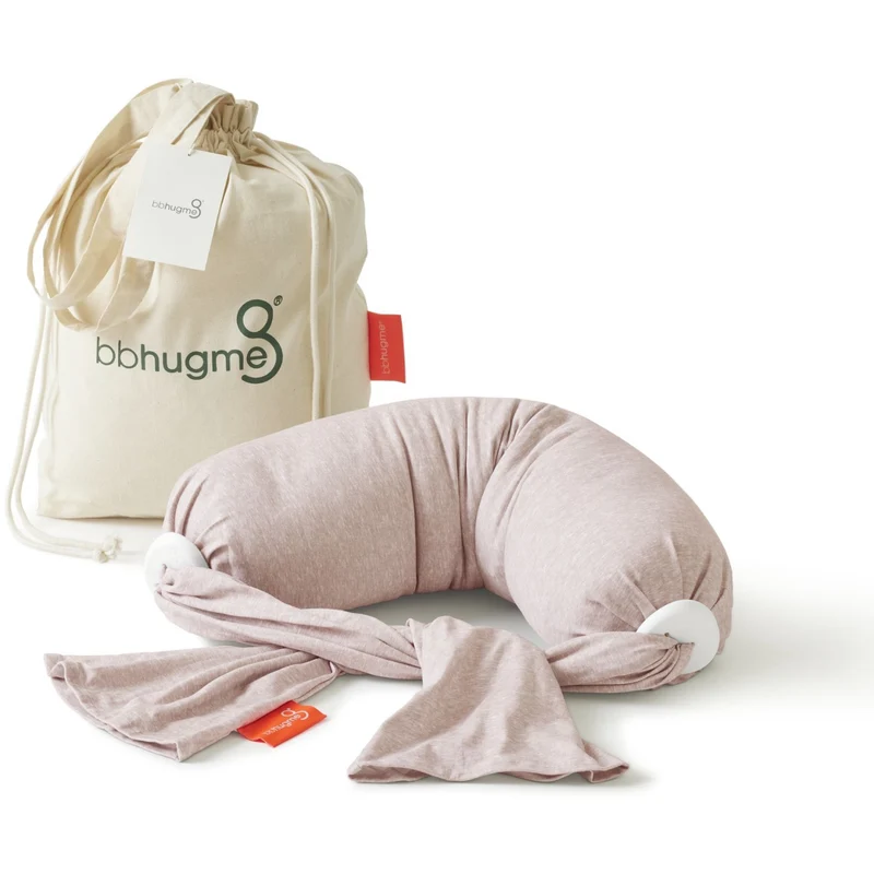 bbhugme Pink/Melange Nursing Pute