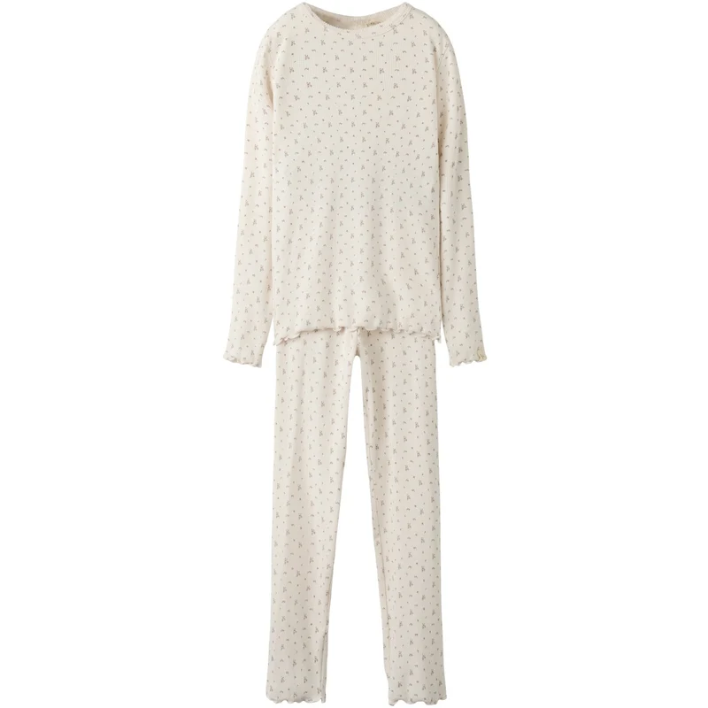 Lil'Atelier Almost Mauve Flowers Nmfgago Night Sett Lil
