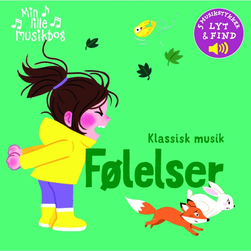 Forlaget Tukan Min Lille Musikbog: Klassisk Musikk - Følelser