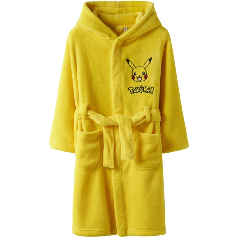 Name It Vibrant Yellow Nkmosbit Pokemon Badekåpe Sky
