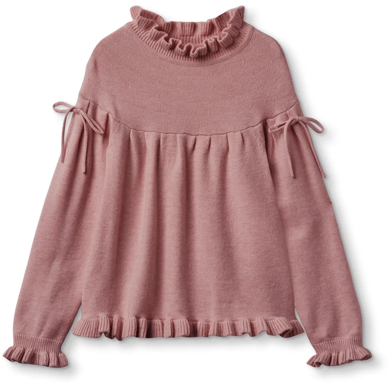 Fliink Ash Rose Kino Ls Strikk Bluse
