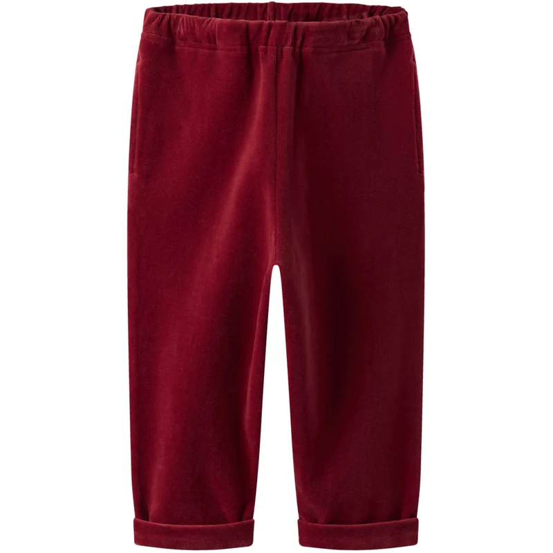 Lil'Atelier Red Dahlia Nmfsaga Sag Loose Bukser Lil