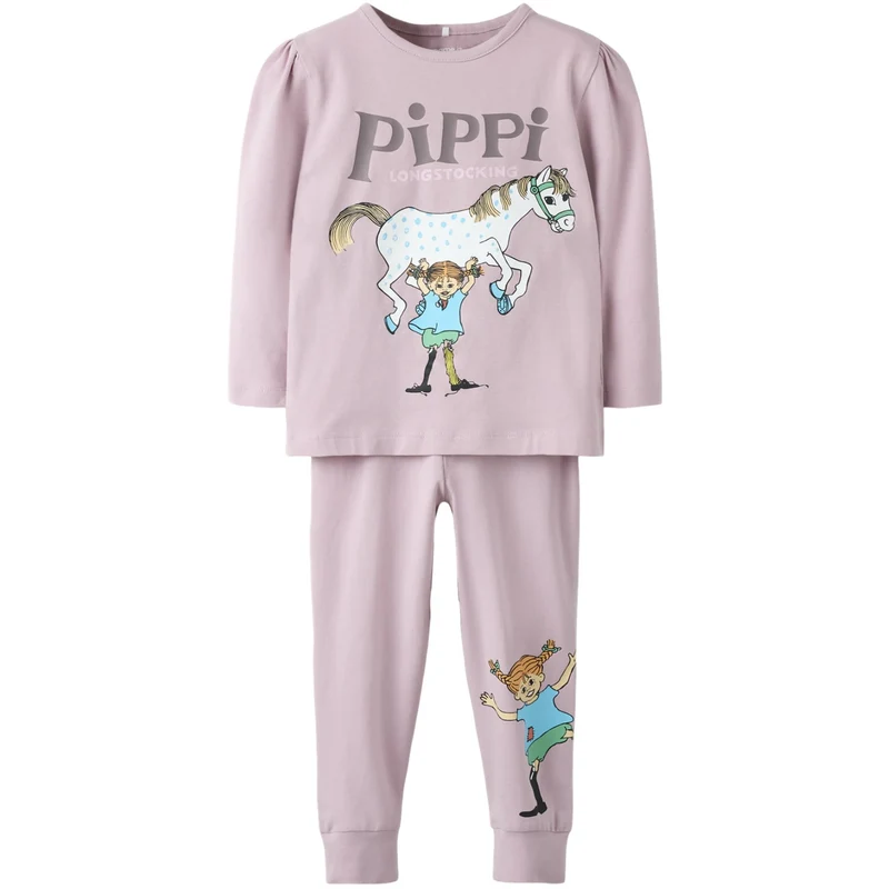 Name It Keepsake Lilac Nmfsoleim Pippi Ls Natttøy Sky