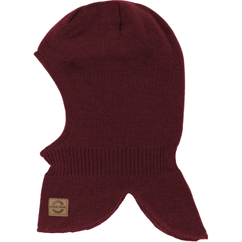 Mikk-Line Rum Raisin Strikket Elefantlue Med Ull & Windstop