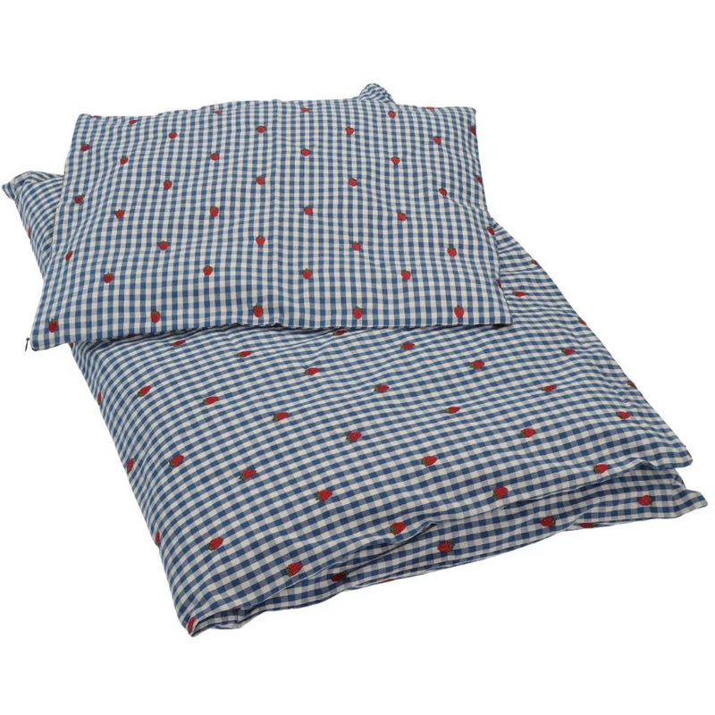 Flöss Berry Blue Check Nolly Dyne + Pute