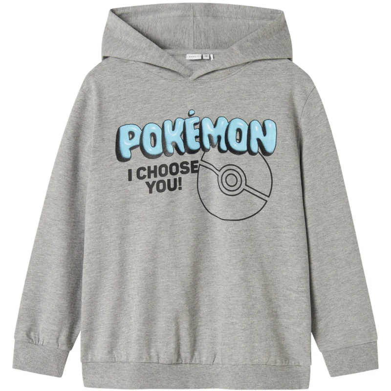 Name It Grey Melange Nkmstrek Pokemon Nreg Swe Wh Bru Box Sky