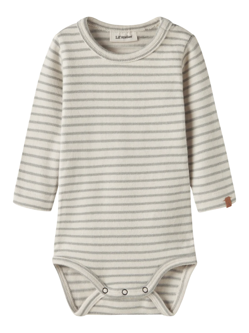 Lil'Atelier Turtledove Pigeon Nbmthoro Keo Ls Slim Body Lil