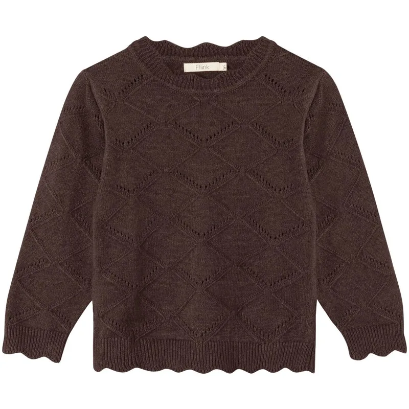 Fliink Coffee Bean Emily Strikk Pullover