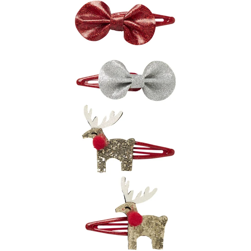 Name It Jester Red Nkfreinbow 4P Hairclip