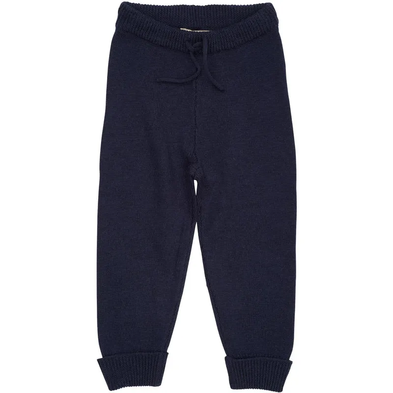COPENHAGEN COLORS Navy Merino Cozy Pant